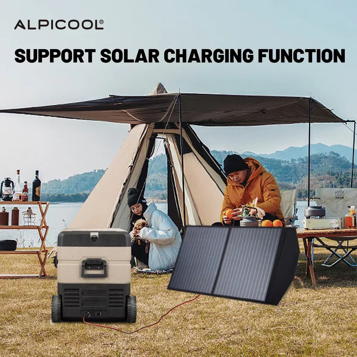 Alpicool TAW35/TAW45/TAW55 refrigerator camping compressor can be used for vehicle freezer refrigeration mini refrigerator - QUORE