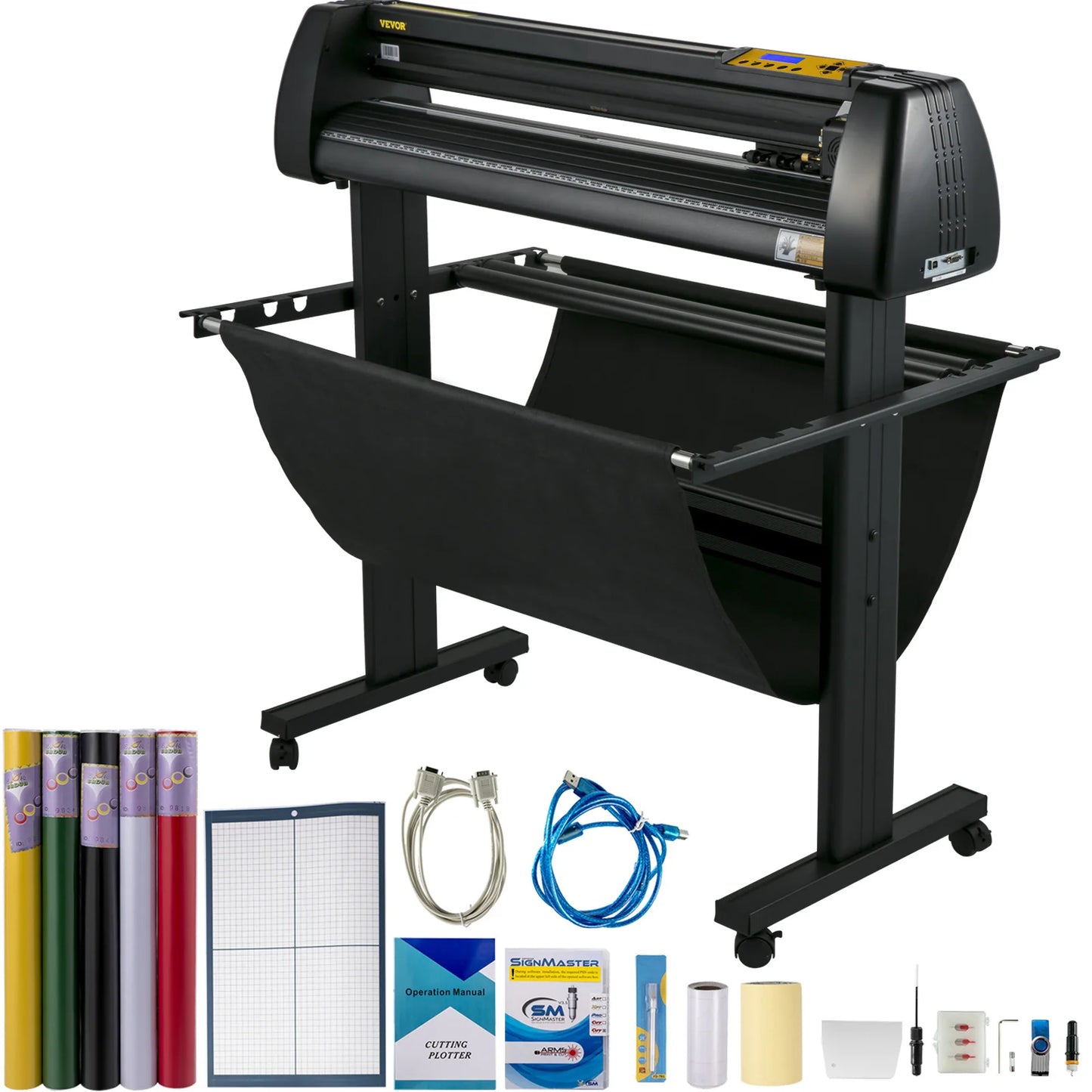 Vinyl Cutter Plotter – Vinylsnijder – Plotter – Sticker Snijder – Snijmachine – 34 Inch Snijbreedte – Nauwkeurigheid 0,01 mm