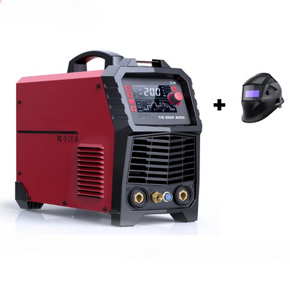 7-in-1 Lasmachine – TIG Lasmachine – AC DC Lasapparaat – MMA Lasser – LED Display – Pulsfunctie - Met Lashelm