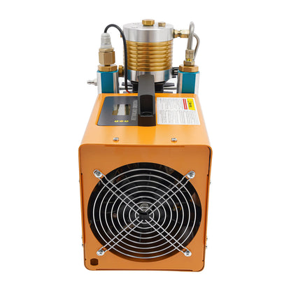 Luchtcompressor – Compressor – Luchtpomp - Airpress Compressor - Elektrische Compressor – Oppompen – Industrieel – 2800 RPM - 1800 W Motor – 40 Mpa Max Druk-  220V - Oranje