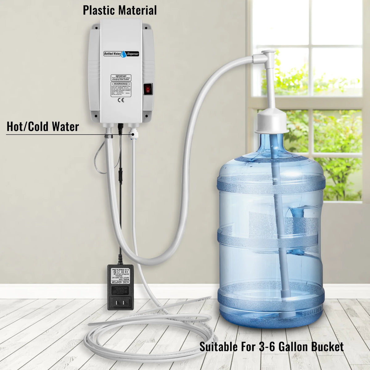 Water dispenser pump - Water dispenser - Water dispenser - Water pump - with single inlet for coffee/tea makers, ice machines