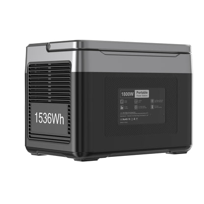 Powerstation – Energiecentrale – Draagbare Accu – Noodstroomvoorziening – LiFePO4 Batterij – 1800W Continue Output – Ultrasnelle Oplaadtijd
