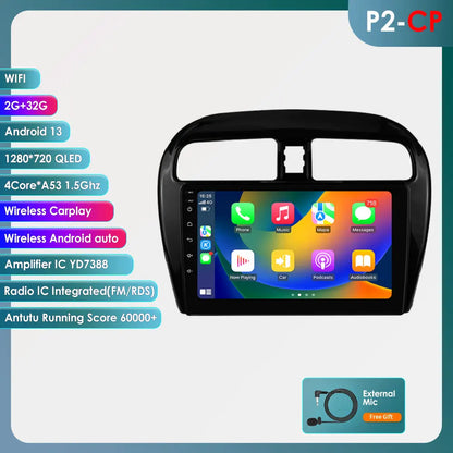 Android 14 Autoradio – Multimedia Speler – Car Radio – Android Auto – Touchscreen 9 Inch – Wifi & 4G Ondersteuning – Qualcomm Snapdragon Processor – 4GB RAM 128GB Opslag
