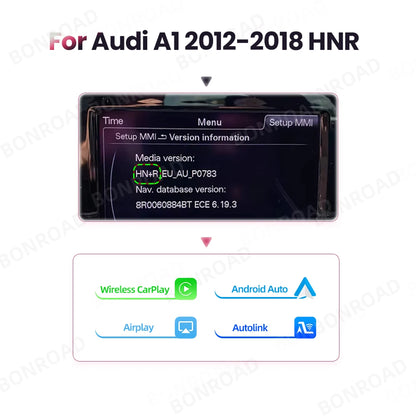 Carplay Adapter – Draadloze Dongle – Interface Adapter – Auto Multimedia Adapter – Android Auto – Draadloze Connectie – Mirror Link – AirPlay – Bluetooth – Voor Audi A1 & Q3 2012-2018