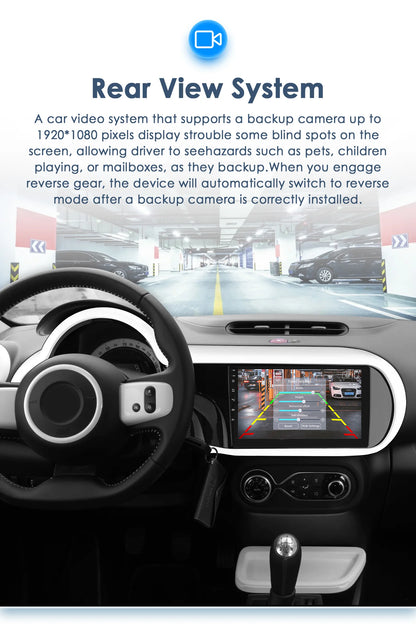 9 inch Android autoradio – Multimedia speler – Navigatiesysteem – Touchscreen stereo – Draadloze CarPlay – 4G optie – Helder HD scherm – Stemcontrole