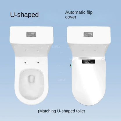 Bidetbril – Douchewc Bril – Elektronisch Bidet – Wc Bril Met Afstandsbediening – Japans Toilet – Warm Water Instant – Zelfreinigende Nozzles - 49cm - Smart Edition - U-vormig - 220V-230V