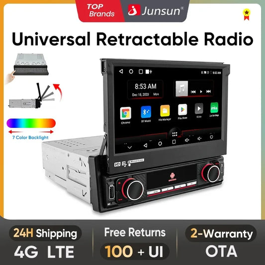 Car radio with - CarPlay - Advanced - functionality for your car - 2.5 kg - Black