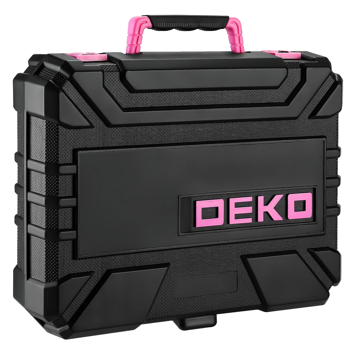 Deko - Basis gereedschapsset - Gereedschap - 126-delig - Gereedschapsset - Elektrische gereedschapscombinatiesets - Gemengde gereedschapsset - 8V snoerloze boormachine - Roze
