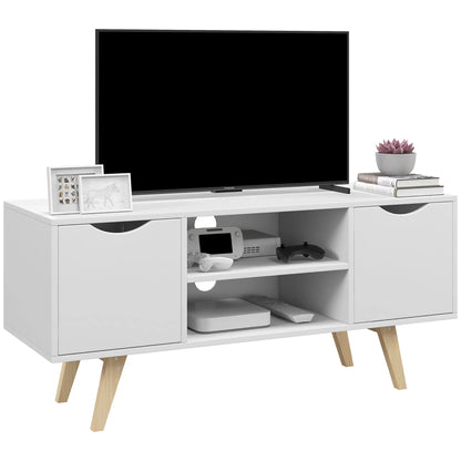 Tv-Standaard – Tv-Meubel – Tv-Kast – Mediameubel – Voor Televisies Tot 50 Inch – Met Kabeldoorvoeren