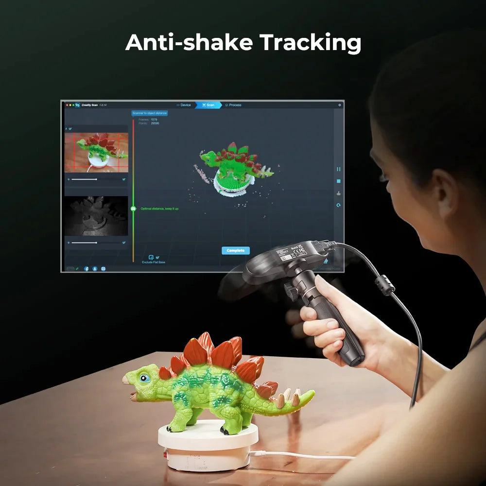 3D Scanner – 3D Scanning Apparaat – 3D Digitizer – 3D Model Scanner – 3D Scan Tool – Hoge Nauwkeurigheid 0,1 mm – Volledige Kleurweergave