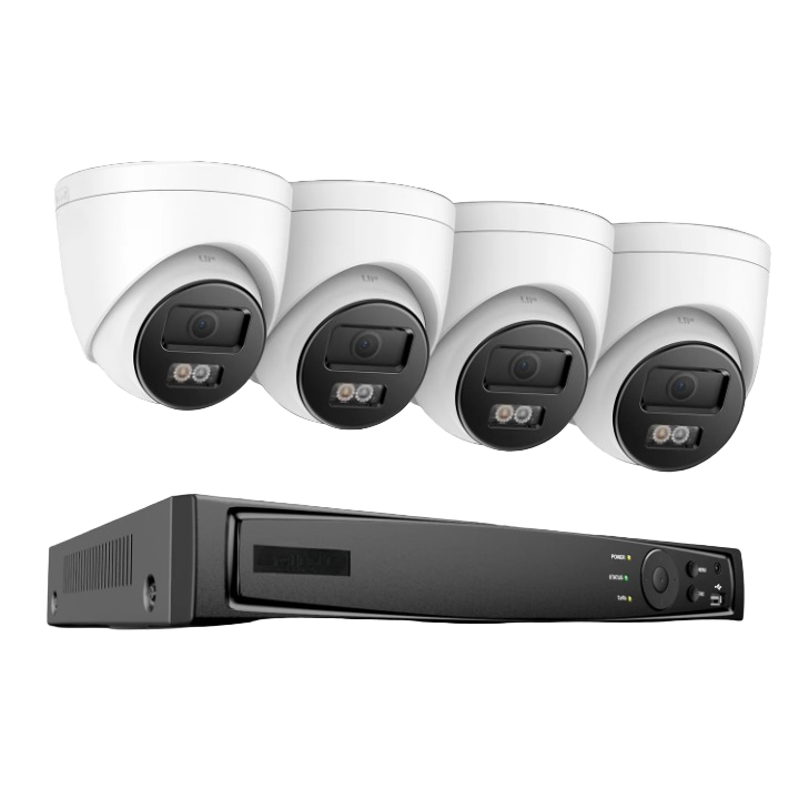 8-kanaals NVR Beveiligingsset – IP Cameraset – Beveiligingscamera – CCTV Systeem – 4K 8MP Camera’s – Slimme Bewegingsdetectie – Nachtzicht Dual-Light - 2TB