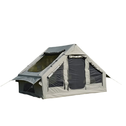 Opblaastent – Opblaasbare Tent – Familietent – Tunneltent – Glamping Tent – 4-6 Personen – Waterdicht PU3000 mm