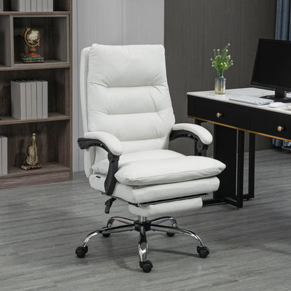 Ergonomische Bureaustoel – Massagestoel – Werkstoel – Gamingstoel – Thuiswerkstoel – 6 Massagepunten – Verstelbare Rugleuning - QUORE