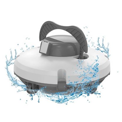 Zwembadstofzuigers - Zwembadrobot - Automatische Zwembadreiniger - met Automatisch Parkeren - IPX8 Waterdicht - Zwembadstofzuiger van 120 minuten - Huisdiervriendelijk - 5200mAh - 100-240V - Wit