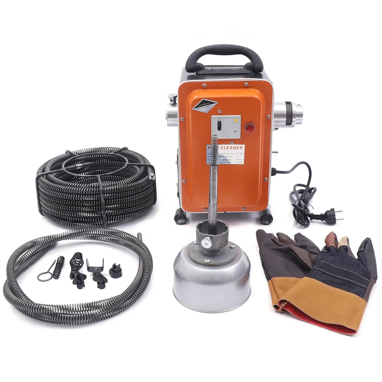 Ontstopper – Rioolontstopper – Gootsteenontstopper – Toiletontstopper – Plopper – 750W Krachtige Motor – Robuust IJzer Ontwerp