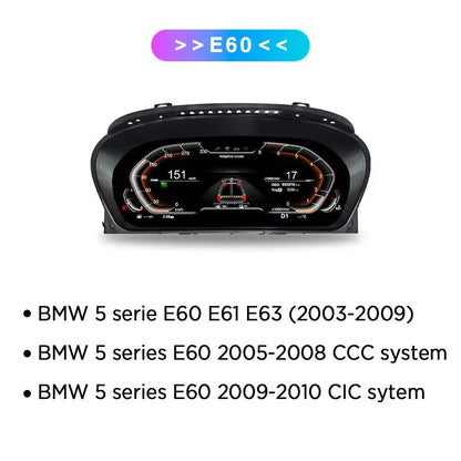 Digitaal Dashboard – Digital Cluster – Instrumentenpaneel – Snelheidsmeter – Virtual Cockpit – 12,3 Inch HD Scherm – Plug-and-Play Installatie