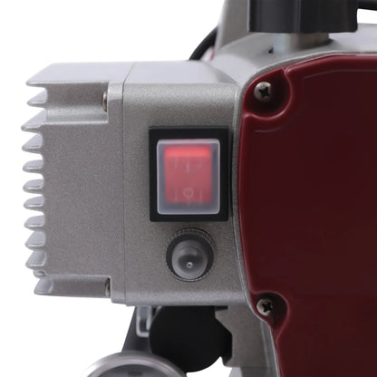 Airless Verfspuit – Verfpistool – Spuitmachine – Muurverfspuit – Verfspuitapparaat – Rood – 1800W Krachtige Motor – 9,5 Meter Slang