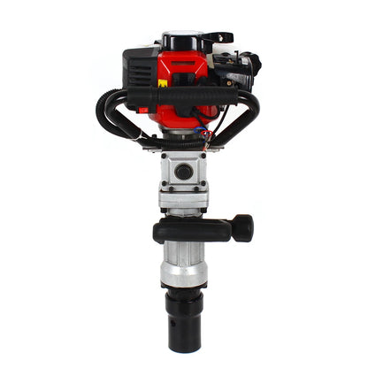 Benzine Heistop – Heihamer – Paalrammer – Grondboor – Heiapparaat – 900W Motor – 0,9 Liter Brandstoftank - QUORE