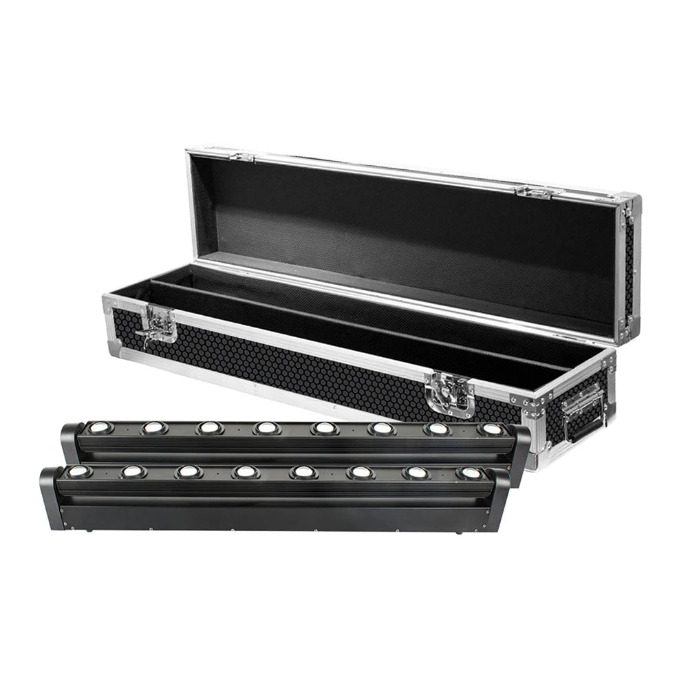 LED Beam Bar – DJ Verlichting – Podiumlicht – Evenementenlicht – Theaterlicht – 8x12W RGBW LED – DMX512 Geluidsgestuurd – Compact Robuust Design – EU Plug