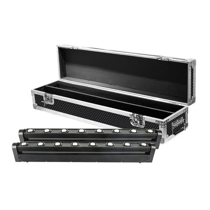 LED Beam Bar – DJ Verlichting – Podiumlicht – Evenementenlicht – Theaterlicht – 8x12W RGBW LED – DMX512 Geluidsgestuurd – Compact Robuust Design – EU Plug