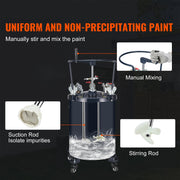 Paint tank - Pressure tank - Paint tank Spray paint Pressure pot - 30L - Spray paint - Pressure sprayer - Paint spraying - Paint - Paint spraying Electric - for Industry Home construction