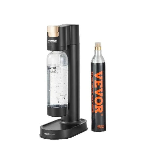 Vevor - Dispenser - Beverage Dispenser - Carbonated Water Maker - Soda Machine - For Home - Carbonated Seltzer Water Starter Kit - Mainstream Screw-in - 1L - CO2 Cylinder