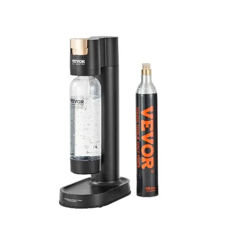 Vevor - Dispenser - Beverage Dispenser - Carbonated Water Maker - Soda Machine - For Home - Carbonated Seltzer Water Starter Kit - Mainstream Screw-in - 1L - CO2 Cylinder