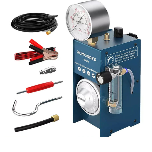 Rookmachine – Rooktester – Lekdetector – Lekkage Tester – EVAP Systeem – 12V Voeding – 2,5 Meter Rookslang