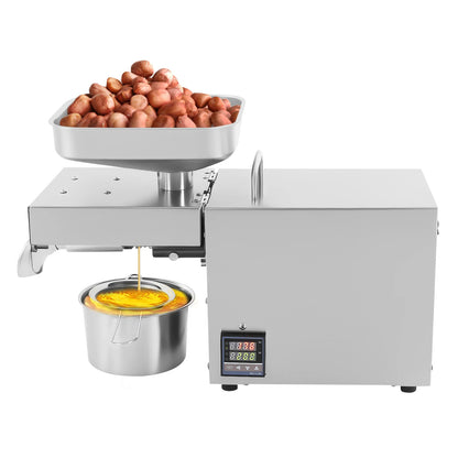 Oliepers – Olie-extractor – Notenpers – Zaadpers – 610W Motor – RVS 304 Materiaal