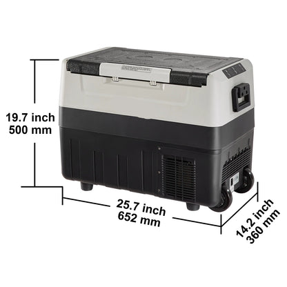 Draagbare Koelbox – Mobiele Koelbox – Mini Koelkast – Camping Koeler – 35 Liter Inhoud – Temperatuurbereik -20°C Tot 10°C – Stil En Energiezuinig