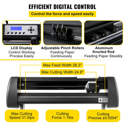Vinyl Snijplotter – Vinyl Cutter – Snijmachine – Plotter – Sticker Cutter – 135 cm Snijbreedte – Precisie ±0,01 mm