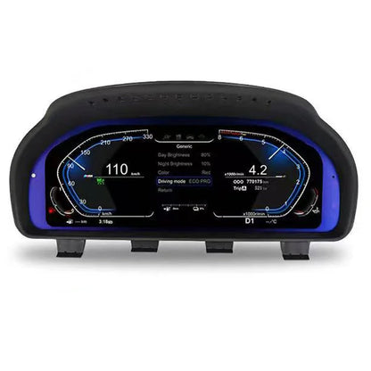 12,3 inch digitaal dashboard – virtueel instrument – LCD panel – snelheidmeter – digitaal cluster – zonder HUD – plug & play installatie – hoge resolutie 1920x720 pixels