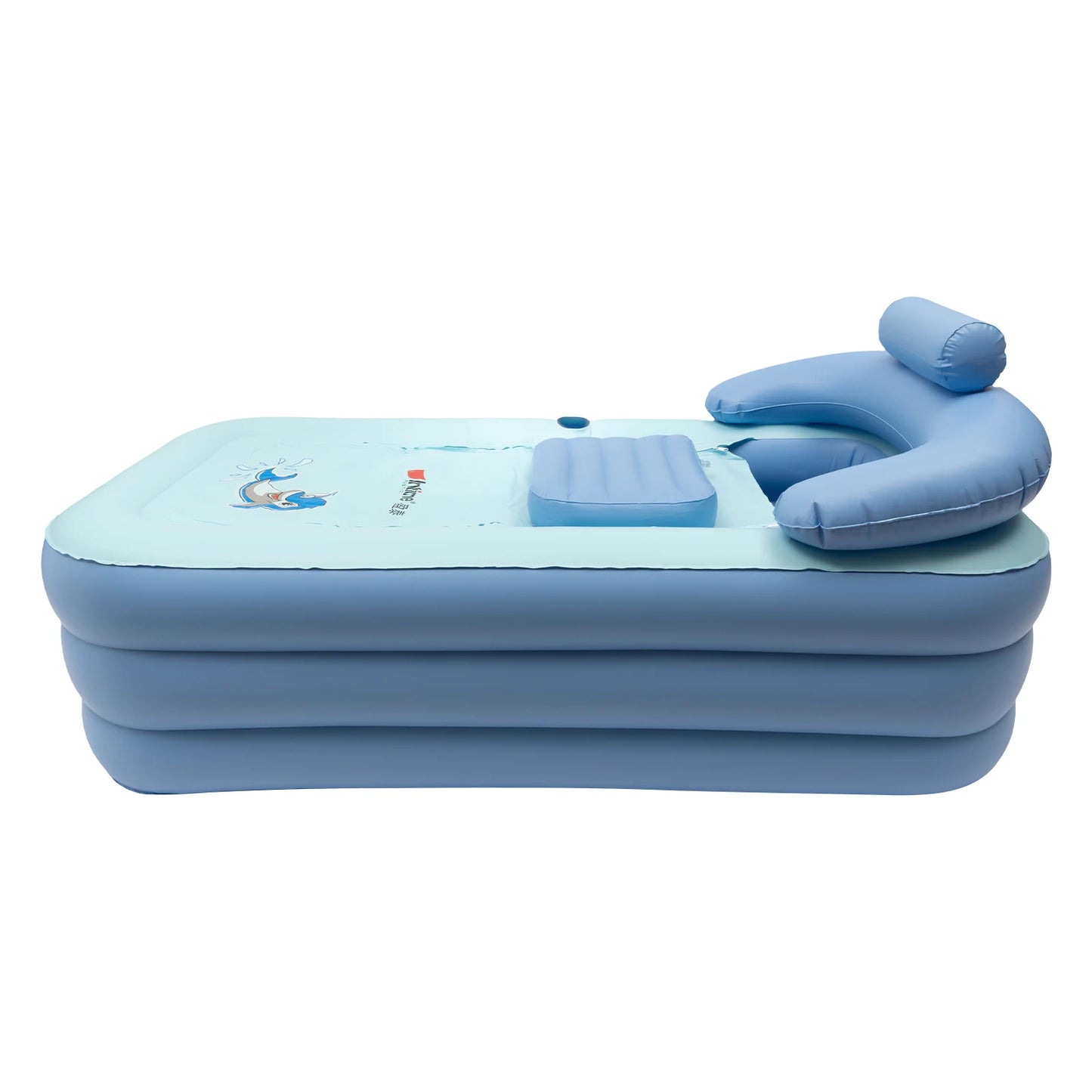 Opblaasbaar Bad – Zwembad voor Binnen & Buiten – Tubble 150x80cm – Blauw – Zwemspeelgoed & Opblaasbaar Zwembad voor Kinderen en Volwassenen