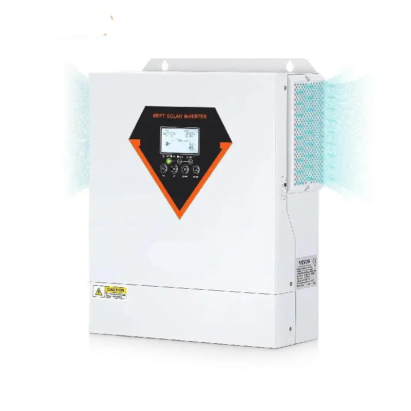 Omvormer - Inverter voor Zonnepanelen - Hybride Zonne-omvormer - 3500W - Pure Sine Wave Off-Grid Inverter met Acculader - 230V AC - Ondersteunt Zonnepaneel & Netstroom Opladen - Voor Zelfvoorzienende Energie