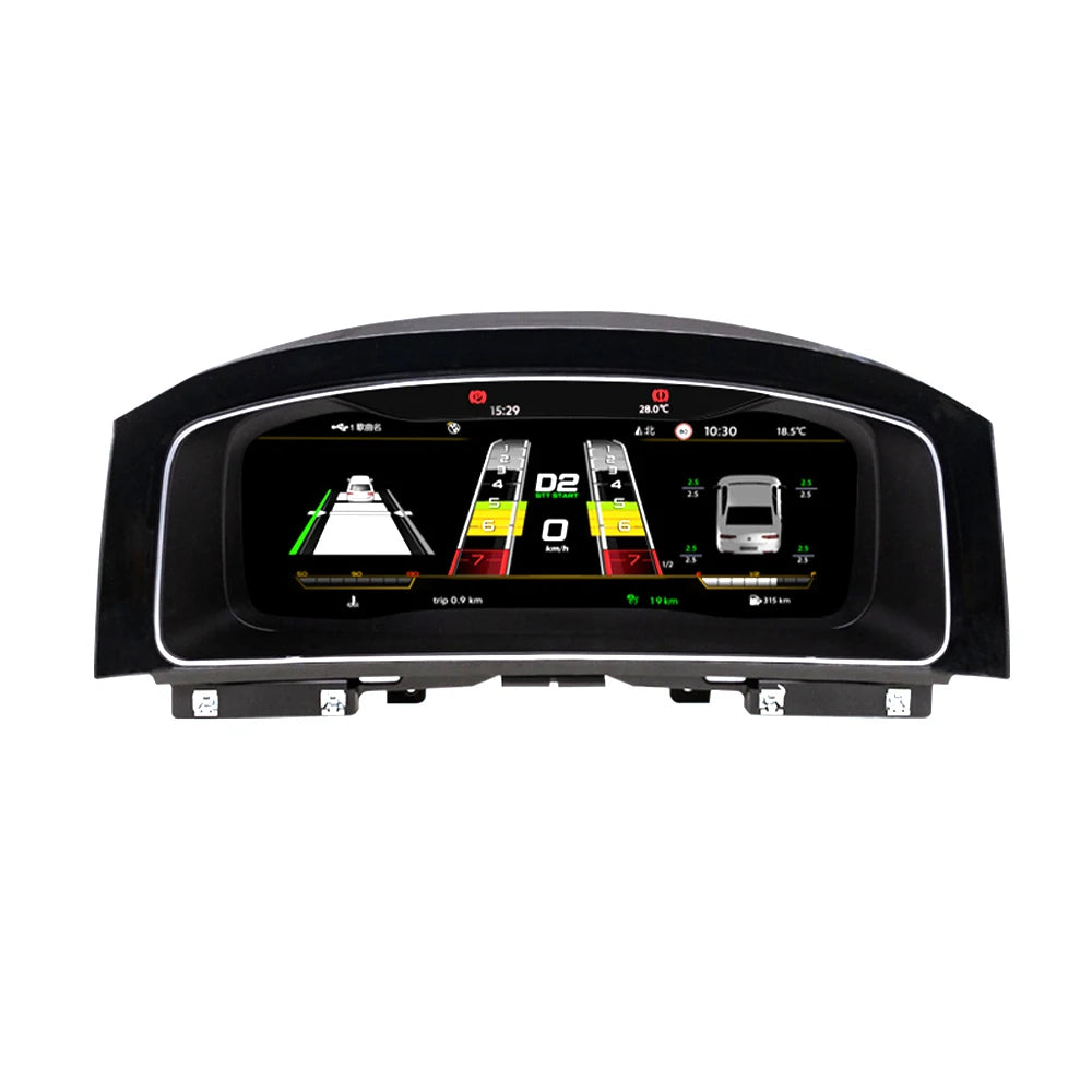 Dashboard Golf7 – Digitaal Instrumentenpaneel – LCD Display – Virtual Cockpit – Auto Dashboard – 12.3 Inch IPS Scherm – Snelle Linux Besturing - QUORE