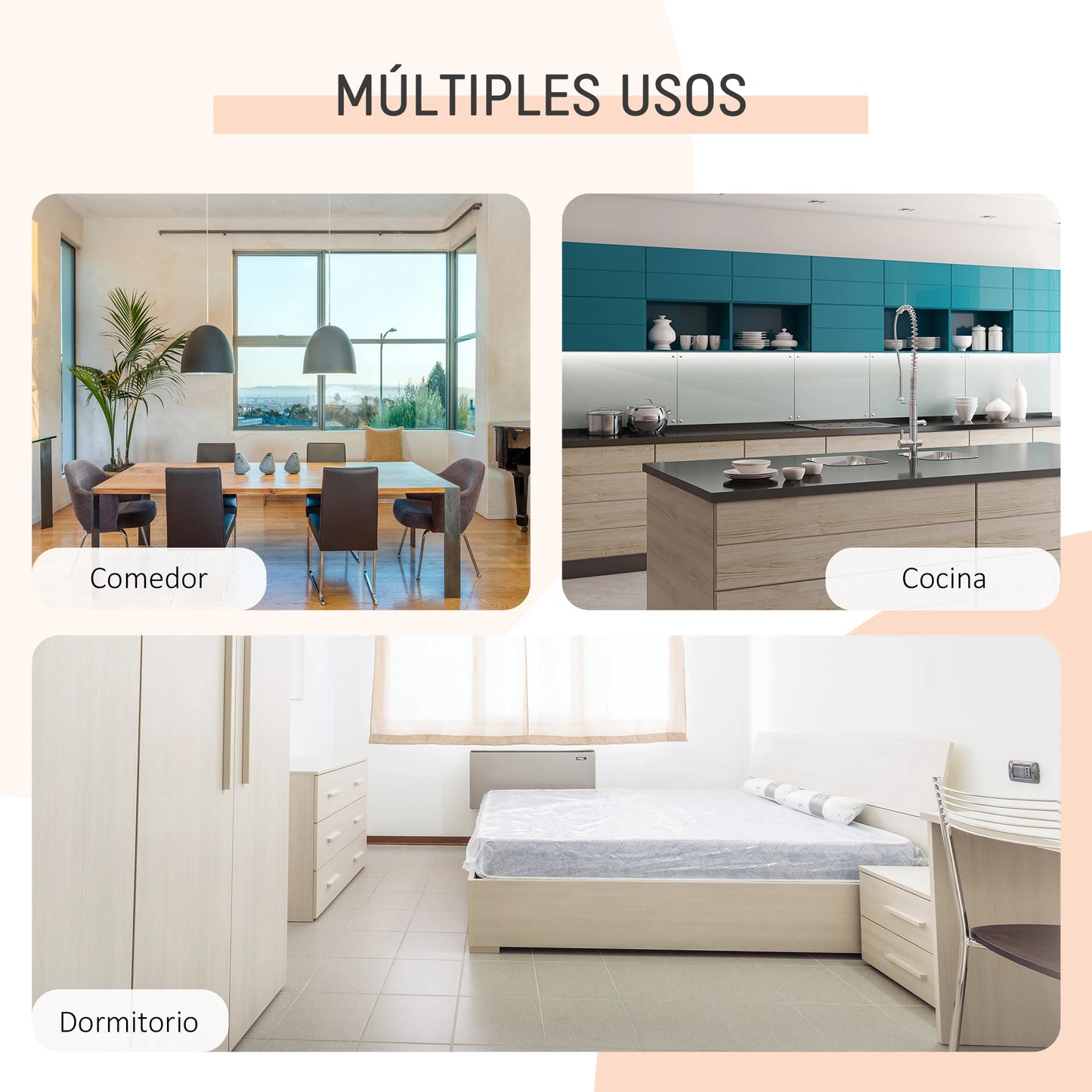 Opvouwbare Opbergtafel – Opvouwbare Tafel – Bijzettafel – Werktafel – Bureau – 4 Planken – Duurzaam Hout - QUORE