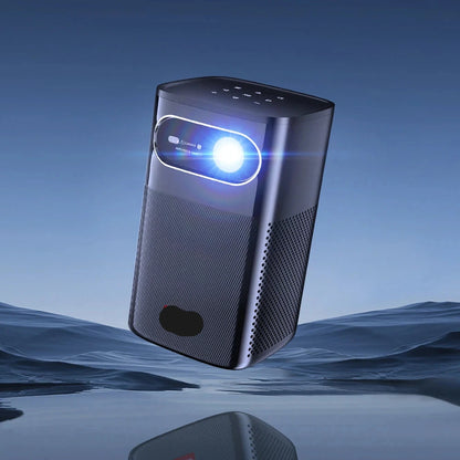 Draagbare Projector – Mini Projector – Beamer – Portable Beamer – Full HD Projector – 1080P Resolutie – 15000mAh Batterij – Draadloos Met WiFi & Bluetooth - QUORE