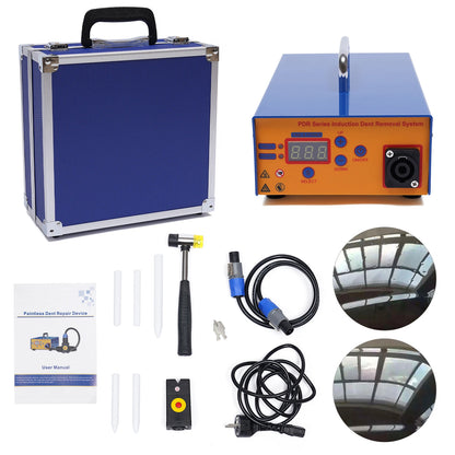 Deukhersteller Auto – Deukverwijderaar – Inductieverwarmer – Reparatietool – Lakschadevrij – 1,38 kW Vermogen – Digitale Bediening