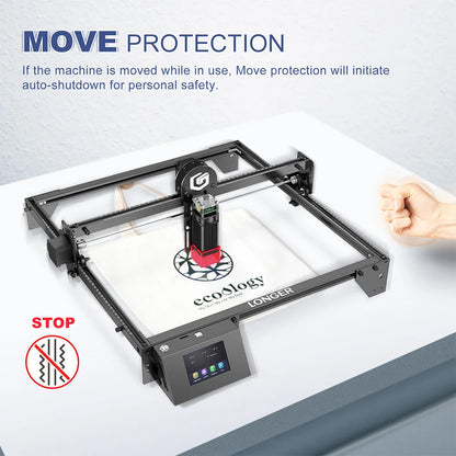 Lasergraveermachine – Laser Cutter – Graveermachine – Snijmachine – 10W Laser – 400 X 400 Mm Werkgebied