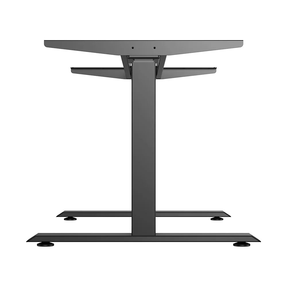 Elektrisch Zit-Sta Bureauframe - Verstelbaar Bureau Onderstel - Staand Bureauframe - Bureauonderstel - In Hoogte Verstelbaar - 3-Traps Systeem - Zwaar Belastbaar 120kg - voor Thuis - en Kantoor - Wit
