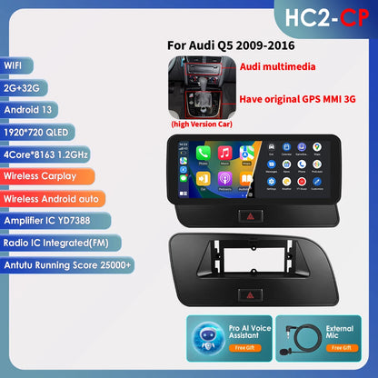Autoradio – Multimediaradio – 2DIN Radio – Bluetooth Radio – Android Auto Radio – 10 Inch QLED Touchscreen – 4G-LTE WiFi Connectivity