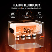 Ultrasone reiniger - wasmachine - ultrasone reiniger - ultrasone reinigingsbril - 2 liter - met verwarmingstimer voor laboratoriumgereedschap metalen onderdelen carburateur messing auto-onderdelen motoronderdelen