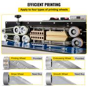 Seal Apparaat - Sealer - Vacumeermachine - Vacuüm Sealer Automatisch - Zakband sluitmachine - Horizontaal - voor Zakfolie