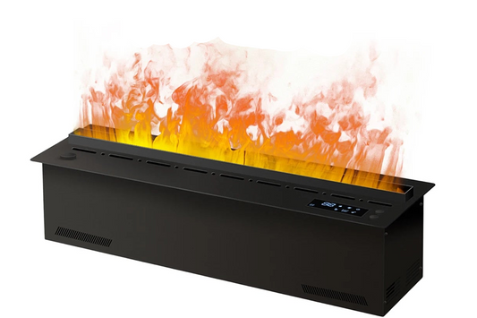 Waternevelhaard – Inbouwhaard – Sfeerverwarming – Atomizer Haard – Waterdamphaard – 3D Meerkleurige Vlammen – Afstandsbediening en App Bediening – 800mm Breedte
