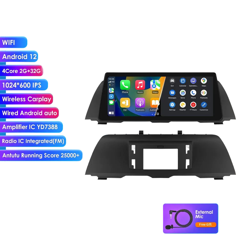 Android Autoradio – Multimedia Speler – Navigatiesysteem – Carplay Systeem – Touchscreen Display – 10,25 Inch Scherm – Android 13 Besturingssysteem