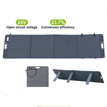 Zonnepaneel - Sun Power -  Zonneenergie - 200W Flexibel ETFE Zonnepaneelen - 12V tot 24V – Monokristallijn – IP68 Waterdicht - Opvouwbaar - voor Smartphone Camping