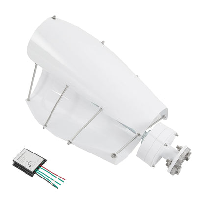 Verticale Windturbine – Kleine Windmolen – Stille Energiebron – Duurzame Generator – 500W Vermogen – Weerbestendig IP67