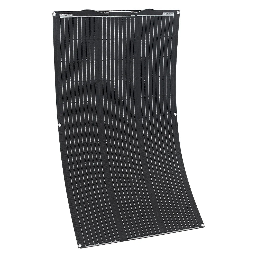 Zonnepaneel - Zonnepanelen - Monokristallijne - 100W - Duurzaam - Waterdicht - Flexibel - ETFE Zonnepaneel - 18V - 1 Stuk - QUORE