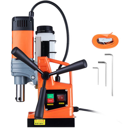 Magneetboormachine - Kernboormachine - Magnetische Boormachine - 1300W - Industriële Magneetboor - Magneetkernboormachine - voor Metaal en Verbouwing - QUORE