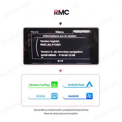 Carplay Adapter – Carplay Dongle – Draadloze Carplay – Android Auto Adapter – Auto Interface – Geschikt Voor Audi A1 & Q3 – Ondersteunt AirPlay & Mirror Link - QUORE